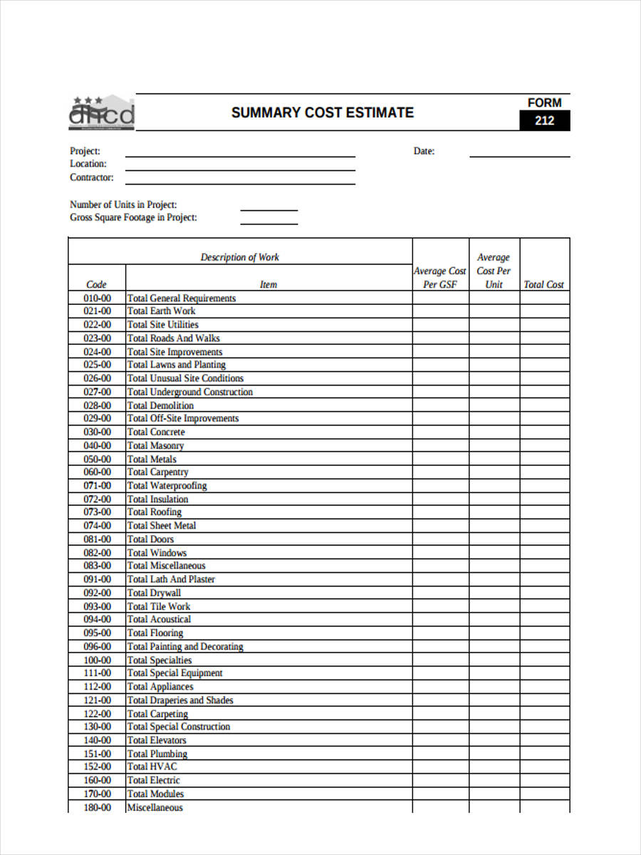 printable drywall repair estimate template