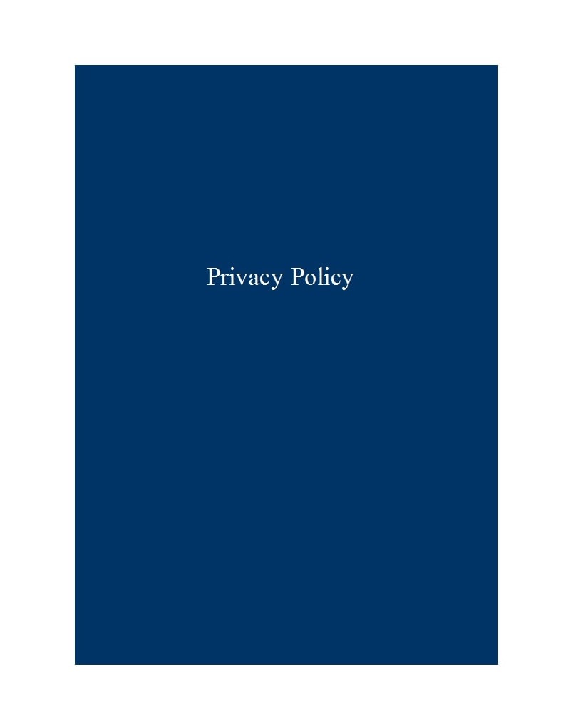 privacy policy template