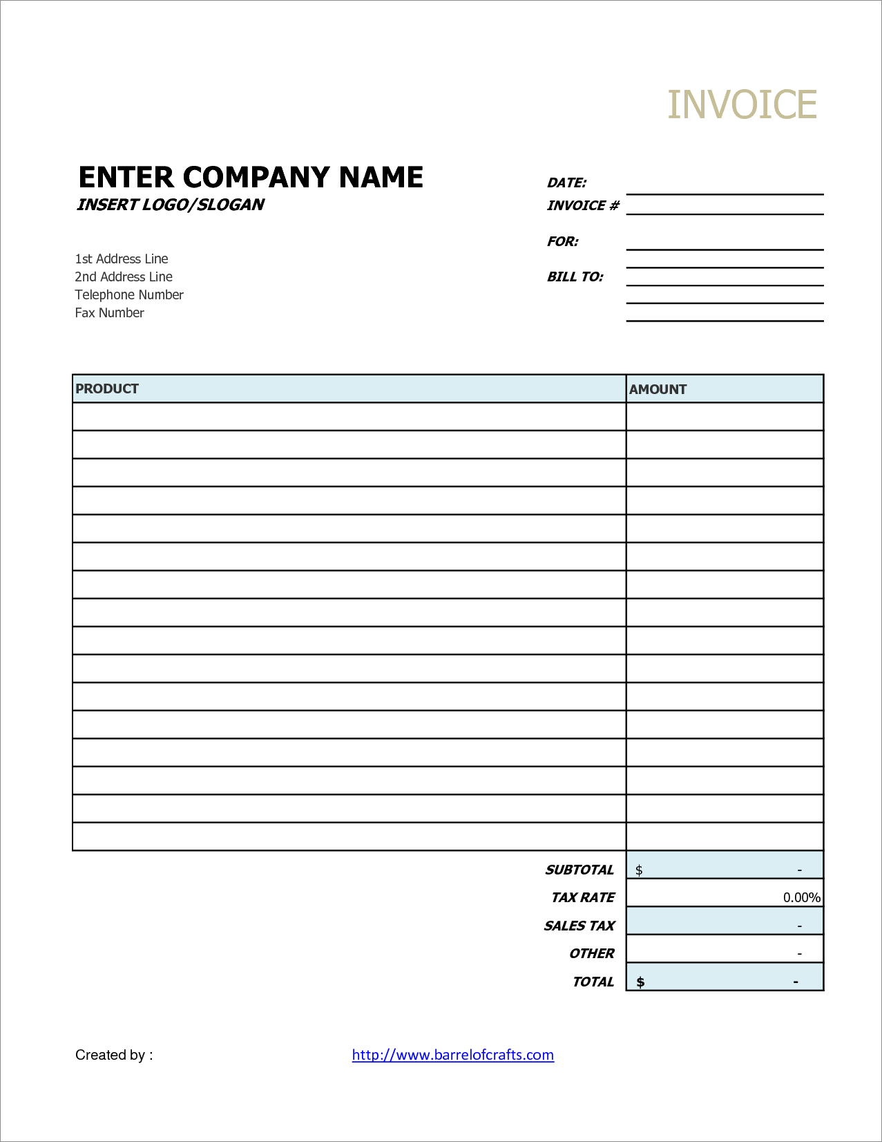 sample of graphic design invoice template