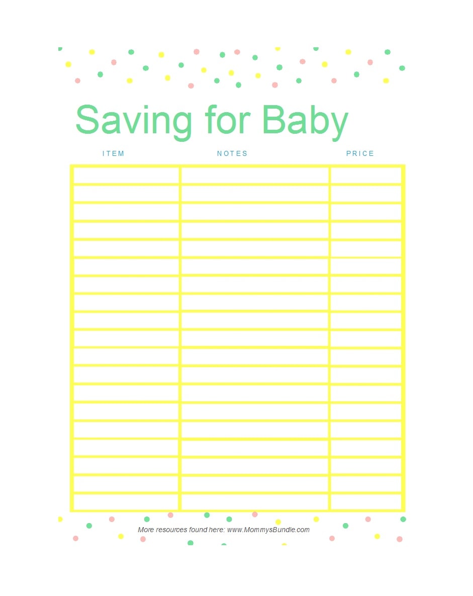 savings tracker