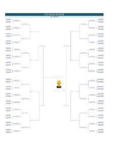 √ Free Printable Tournament Bracket Template